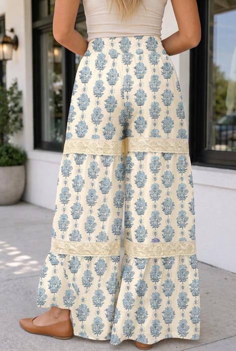 Nova Detail Wide Leg Pants