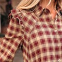  Novalee Mini Shirt Dress Long Sleeve Top
