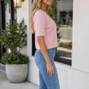  Nylah Short Sleeve Sweater