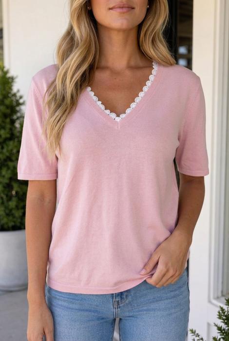 Nylah Short Sleeve Sweater