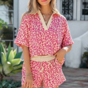 Rose XL Nyomi Printed 2pcs Set