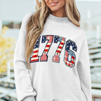 Oakleigh Print Reversible Mock Sweatshirt