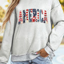  Oakleigh Print Reversible Mock Sweatshirt
