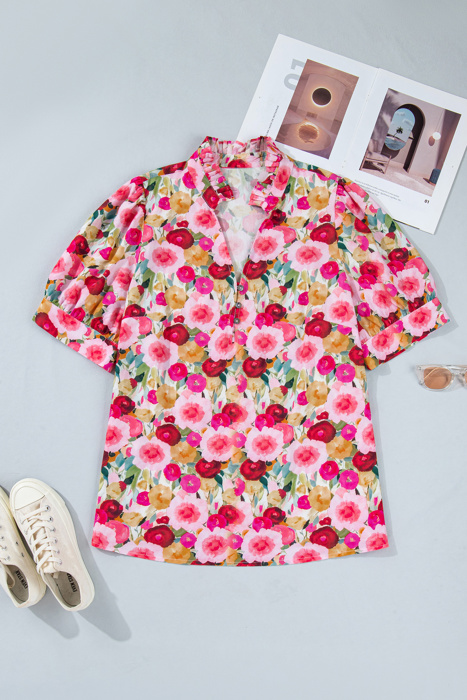 Oaklynn Puff Short Sleeve PLUS Top