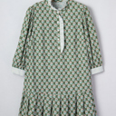  Olivia 4 Sleeve Floral PLUS Dress