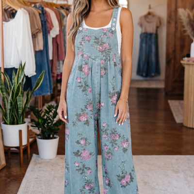 Olivia Waist Wide Leg Jumpsuit