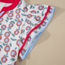  Opal Flutter Sleeve Mini Dress