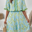  Ophelia Short Sleeve Mini Dress
