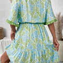  Ophelia Short Sleeve Mini Dress