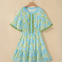  Ophelia Short Sleeve Mini Dress