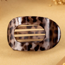  Oval Hair Claw Clip