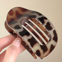  Oval Hair Claw Clip