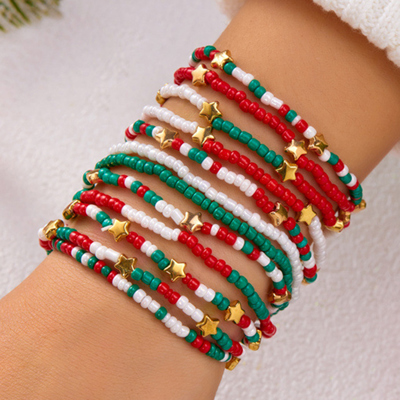 Paislee Christmas Fashion Bracelet Set