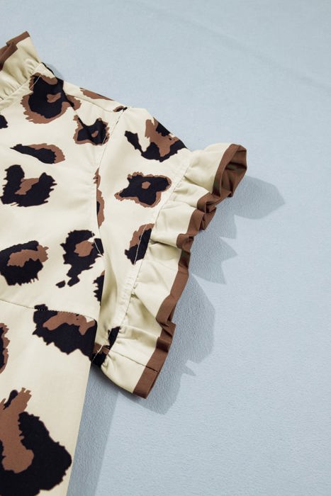 Paisley Short Sleeve PLUS Blouse