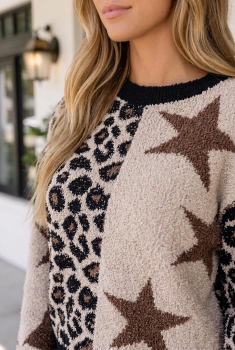 Palmer Sleeve Shift Sweater Long Sleeve Top