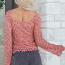  Paloma Detail Floral Lace Blouse