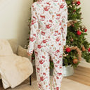  Paris Pants Pajama Set Long Sleeve Top