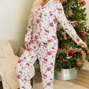  Paris Pants Pajama Set Long Sleeve Top