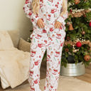 Paris Pants Pajama Set Long Sleeve Top