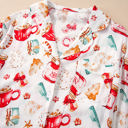  Paris Pants Pajama Set Long Sleeve Top