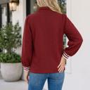  Patience Patchwork Zip Pullover