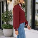  Patience Patchwork Zip Pullover