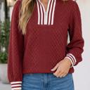  Patience Patchwork Zip Pullover