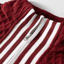  Patience Patchwork Zip Pullover