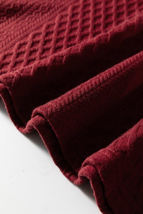 Patience Patchwork Zip Pullover