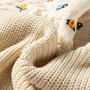  Paula Embroidered Detail Casual Sweater