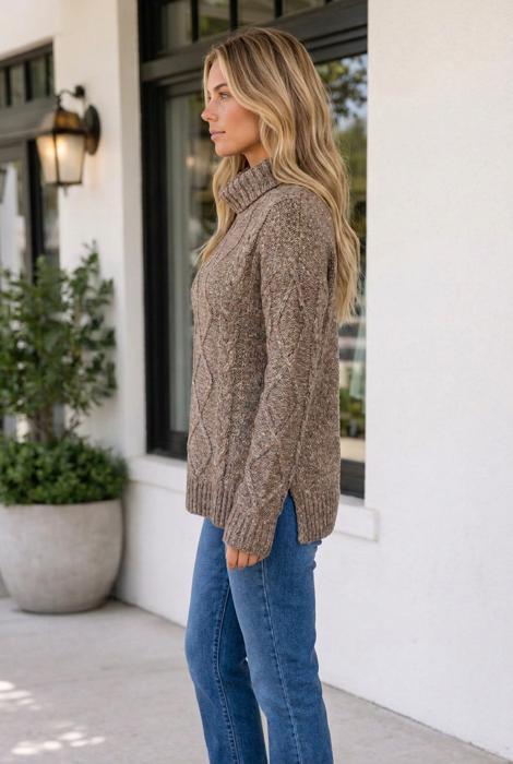 Paula Knit Regular Length Sweater