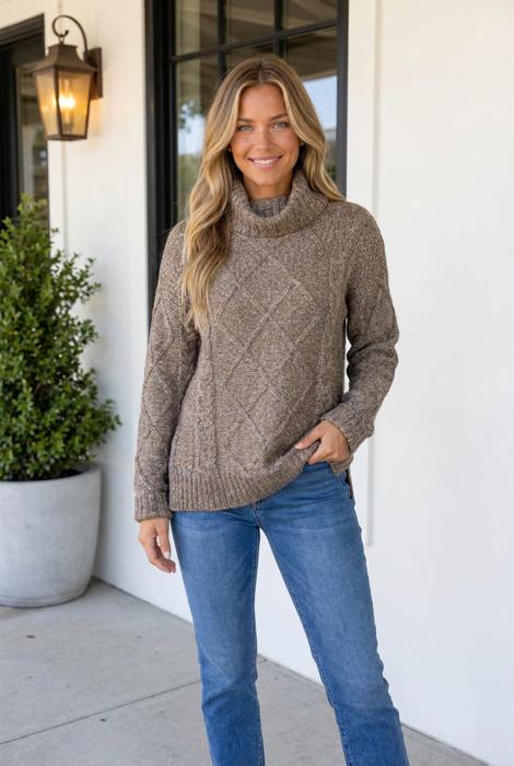 Paula Knit Regular Length Sweater