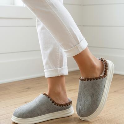 Paula Plush Lined Home Slippers