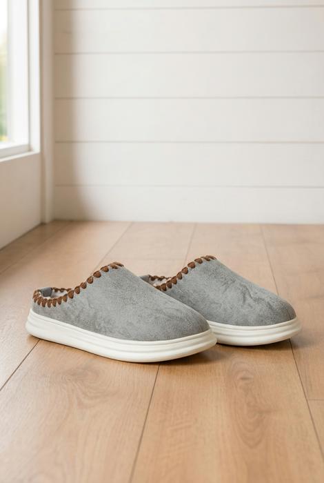 Paula Plush Lined Home Slippers