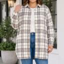  Paula Print Tunic PLUS Shacket