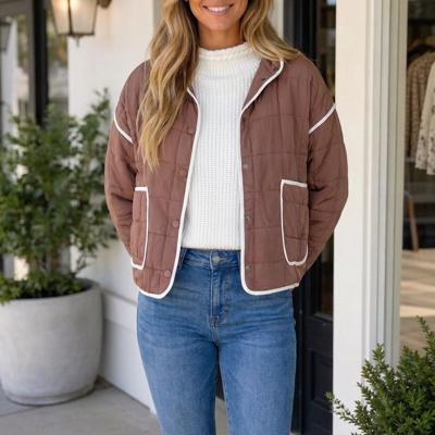 Pauleena Old Quilted Metal Jacket