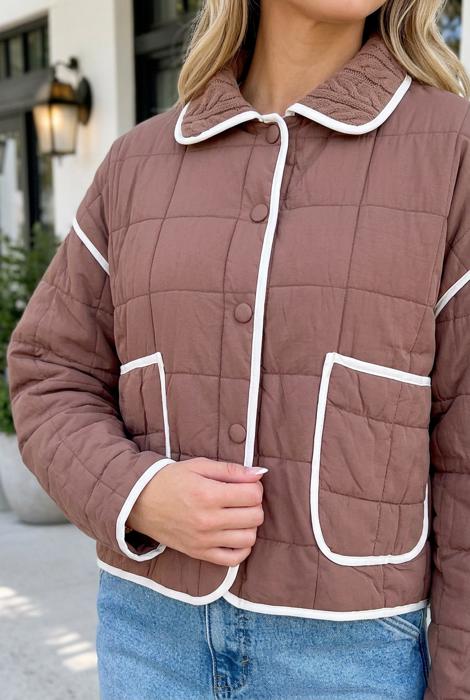 Pauleena Old Quilted Metal Jacket