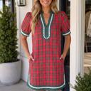  Penelope Style Short Sleeve Dress