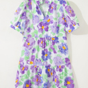  Penelope Tiered Ruffle Mini Dress