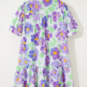  Penelope Tiered Ruffle Mini Dress
