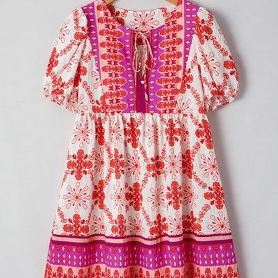 Penny Lace Up Mini Dress