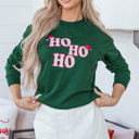 Evergreen Large Piagwen Graphic Christmas Fashion Sweatshirt
