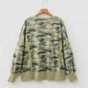  Piper Contrast Trim Oversized Long Sleeve Top