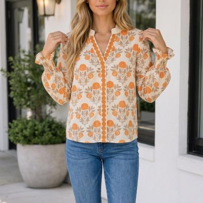Piper Long Sleeve Blouse Long Sleeve Top