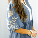  Piper Puff Sleeve Babydoll Blouse