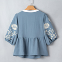  Piper Puff Sleeve Babydoll Blouse