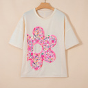  Poppy Big Flower Oversize Tee