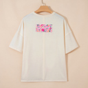  Poppy Big Flower Oversize Tee