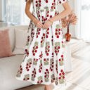  Promise Sleeve Tiered Maxi Dress