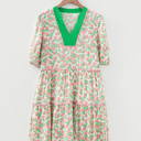  Rachel Short Puff Sleeve Dress